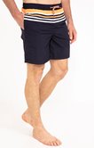 Short de bain bi-colore long