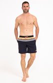 Short de bain bi-colore long