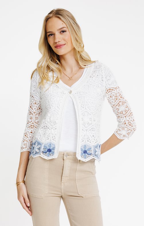 Cardigan en crochet