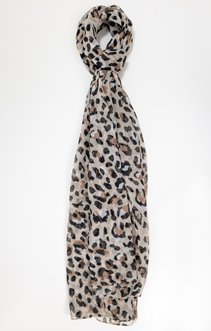 Grand foulard léger imprimé