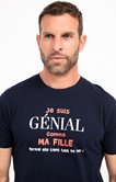 Tee-shirt génial comme ma fille