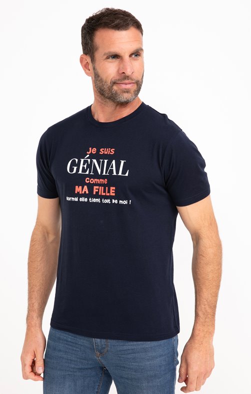 Tee-shirt génial comme ma fille
