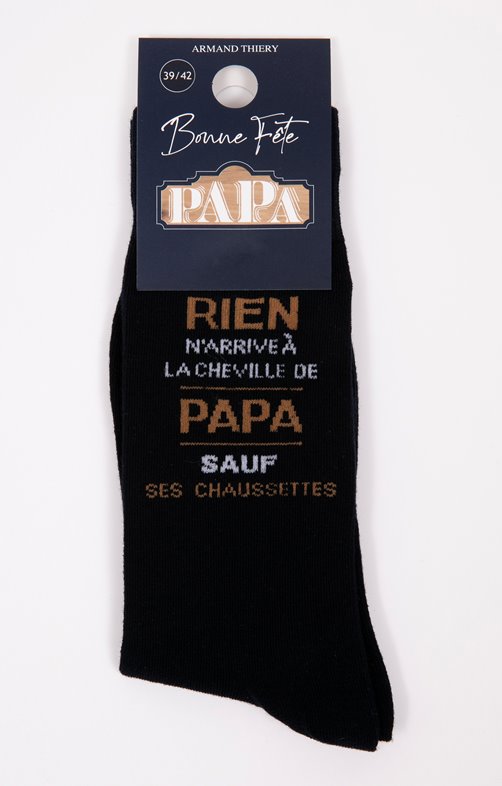 Chaussettes cheville papa 