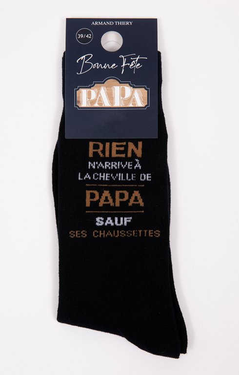 Chaussettes cheville papa 