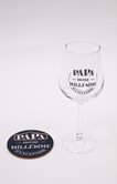 Verre à vin papa notre millésime