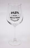 Verre à vin papa notre millésime