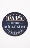 Verre à vin papa notre millésime