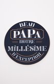 Verre à vin beau papa notre millésime