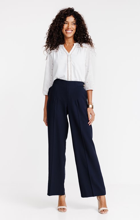 Pantalon fluide coupe très large