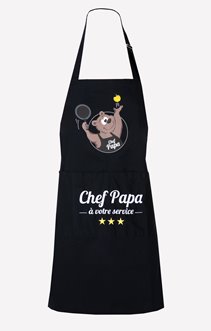 Tablier chef papa