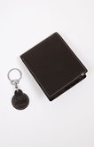 Box avec portefeuille et porte clé