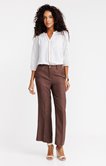 Pantalon de tailleur coupe large
