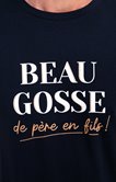 Tee-shirt papa beau gosse 