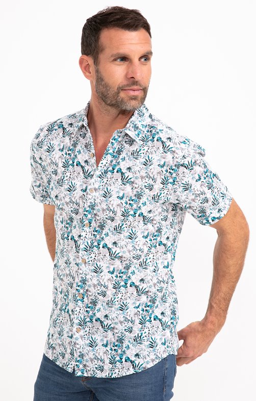 Chemise manches courtes Mark