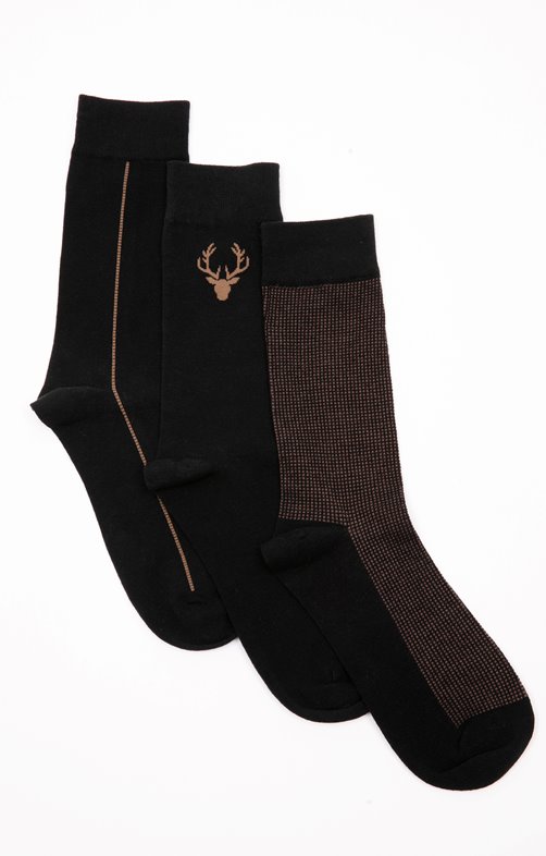 Pack 3 paires de chaussettes Stag