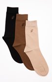 Pack 3 paires de chaussettes Leaf