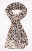 Grand foulard léger imprimé foil