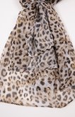 Grand foulard léger imprimé foil