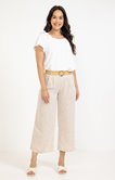 Pantalon très large fluide à pinces
