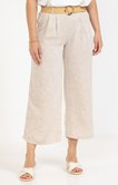 Pantalon très large fluide à pinces