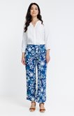 Pantalon fluide très large imprimé