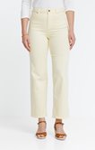 PANTALON COUPE LARGE EN DENIM PASTEL
