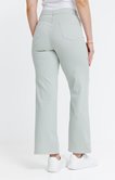 Pantalon large en denim pastel