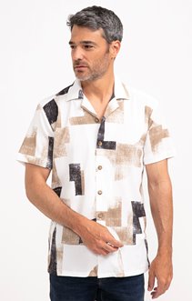 Chemise manches courtes Puzzle