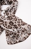 Foulard carré satin imprimé