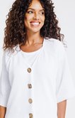 Cardigan manches pagode