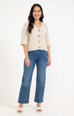 Cardigan manches pagode