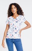 Tee-shirt imprimé manches courtes