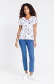 Tee-shirt imprimé manches courtes