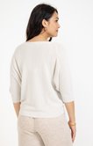 Pull maille brillante