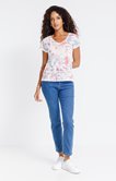 Tee-shirt imprimé manches courtes