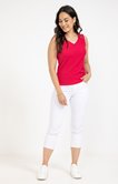 Tee-shirt uni sans manche