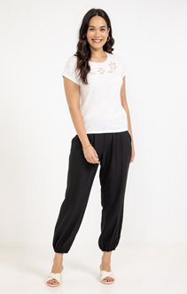 Pantalon boule plissé