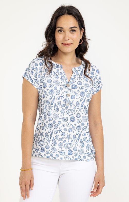 Tee-shirt imprimé manches courtes