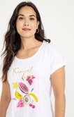 Tee-shirt imprimé manches courtes