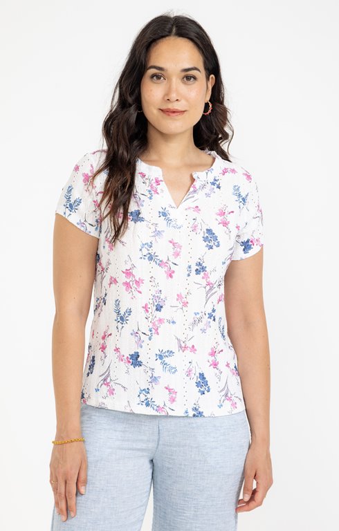 Tee-shirt imprimé manches courtes