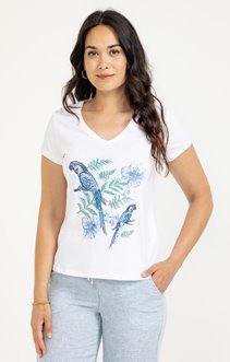 Tee-shirt imprimé manches courtes