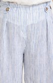 SHORT RAYE CONTENANT DU LIN