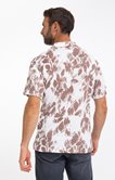 Chemise manches courtes Crep Flower