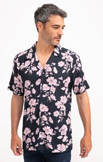 Chemise manches courtes Flo Pink