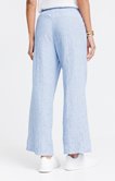 Pantalon coupe jog large rayé lurex