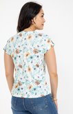 Tee-shirt imprimé fleurs