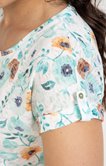Tee-shirt imprimé fleurs