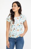 Tee-shirt imprimé fleurs