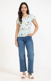 Tee-shirt imprimé fleurs