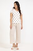 TEE-SHIRT MANCHES COURTES MOTIFS POIS